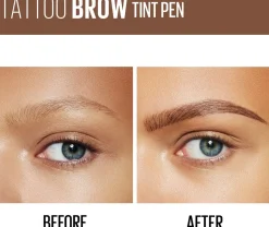 Maybelline Silmämeikit<New York Tattoo Brow Micropen Tint 130 Deep brown -kulmakynä 1ml