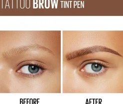 Maybelline Silmämeikit<New York Tattoo Brow Micropen Tint 120 Medium brown -kulmakynä 1ml