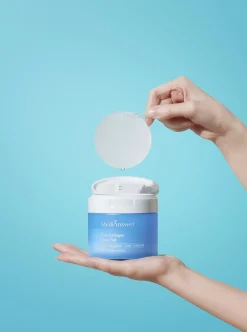 MediAnswer Korealainen Ihonhoito|Kasvojenhoito<Pore Collagen Clear Pad kasvovesilappu 80 kpl