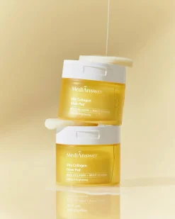 MediAnswer Korealainen Ihonhoito|Kasvojenhoito<Vita Collagen Glow Pad kasvovesilappu 80 kpl