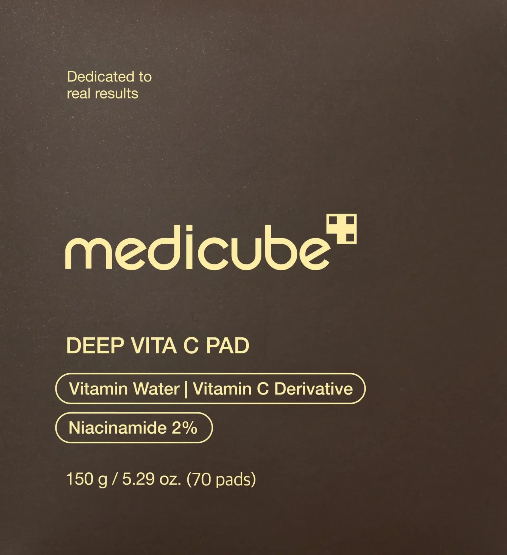 Medicube Kasvojenhoito<Deep Vita C Pad kasvovesilappu 70 kpl