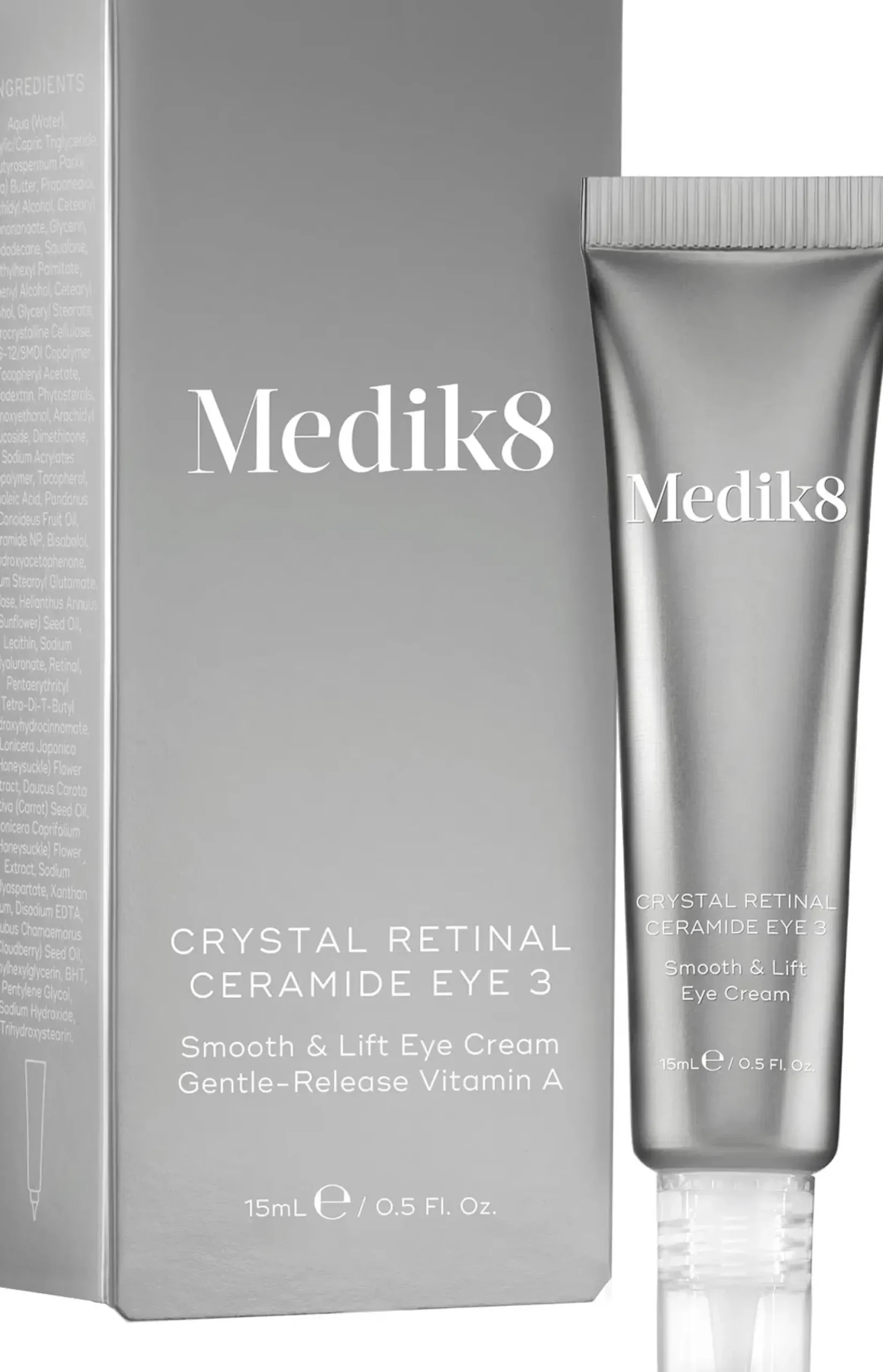 Medik8 Ihonhoidon Tehoaineet|Kasvojenhoito<Crystal Retinal Ceramide Eye 3 silmänympärysvoide 15 ml