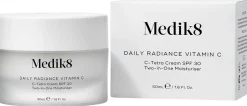 Medik8 Ihonhoidon Tehoaineet|Kasvojenhoito<Daily Radiance Vitamin C SPF 30 C-vitamiinivoide 50 ml