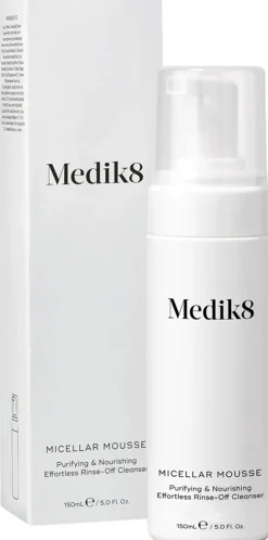 Medik8 Kasvojenhoito<Micellar Mousse misellipuhdistusvaahto 150 ml