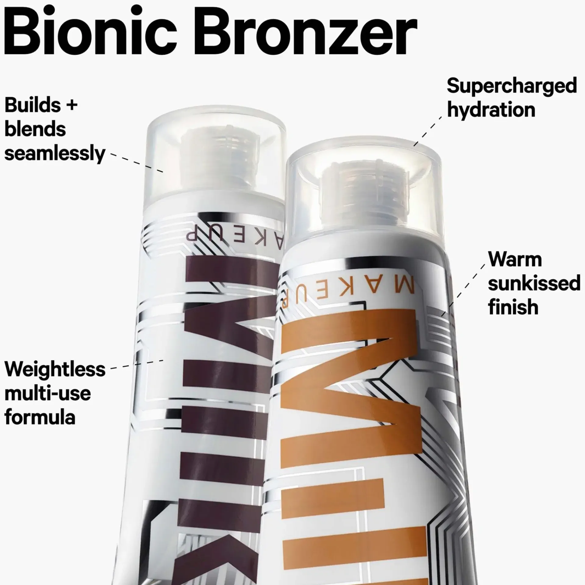 Milk Makeup Kasvomeikit<Bionic Bronzer aurinkopuuteri 17 ml