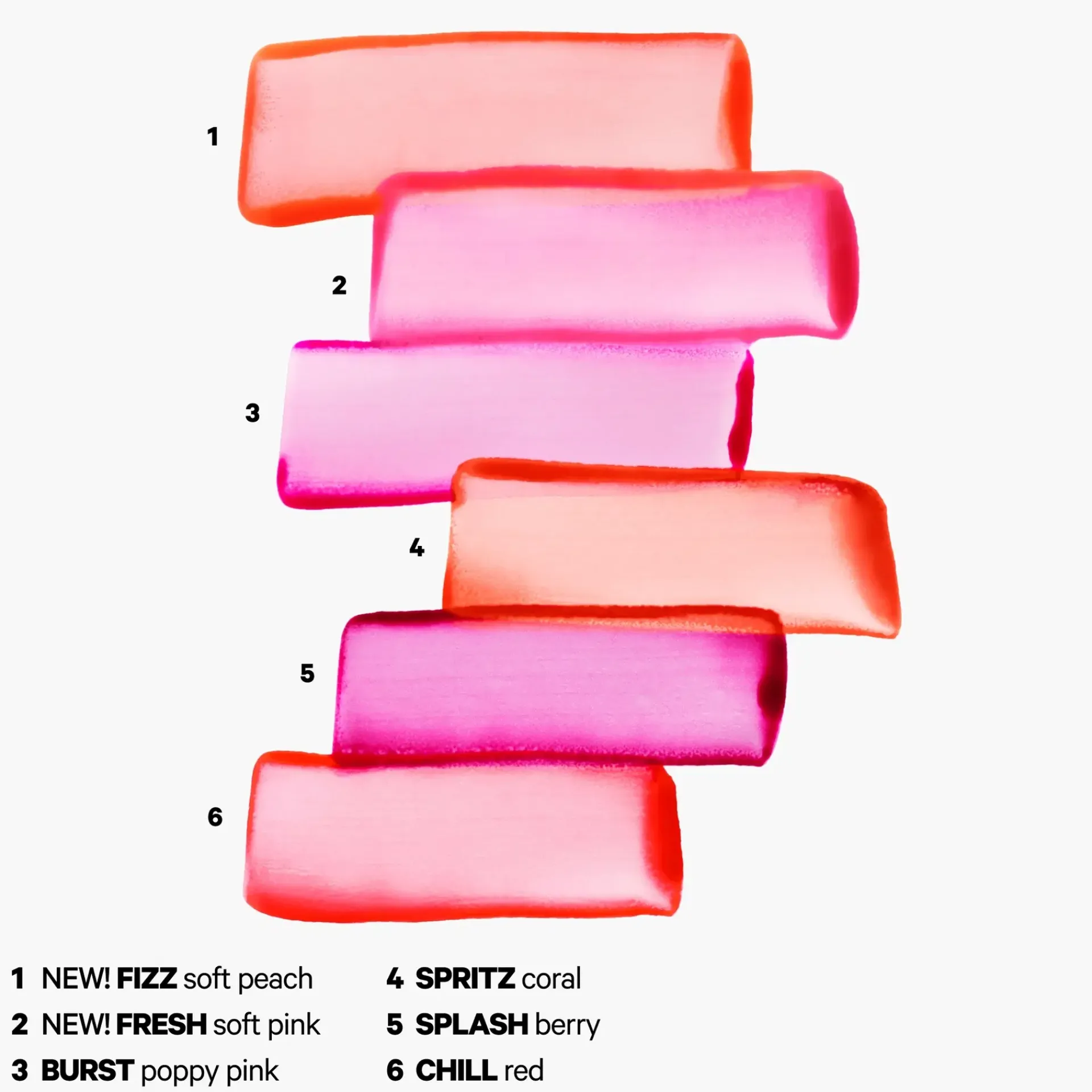 Milk Makeup Kasvomeikit<Cooling Water Jelly Tint Stick poski- ja huulipuna 5 g