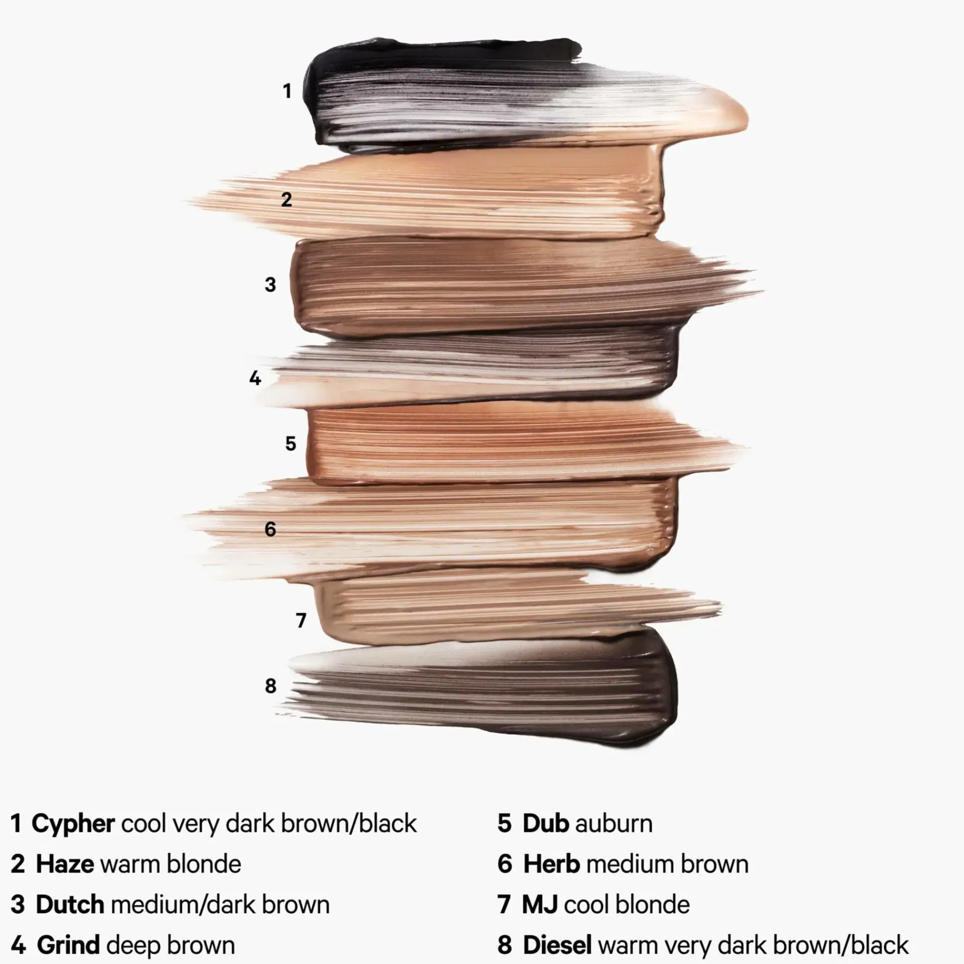 Milk Makeup Silmämeikit<KUSH Fiber Brow Gel kulmageeli 4,5 ml