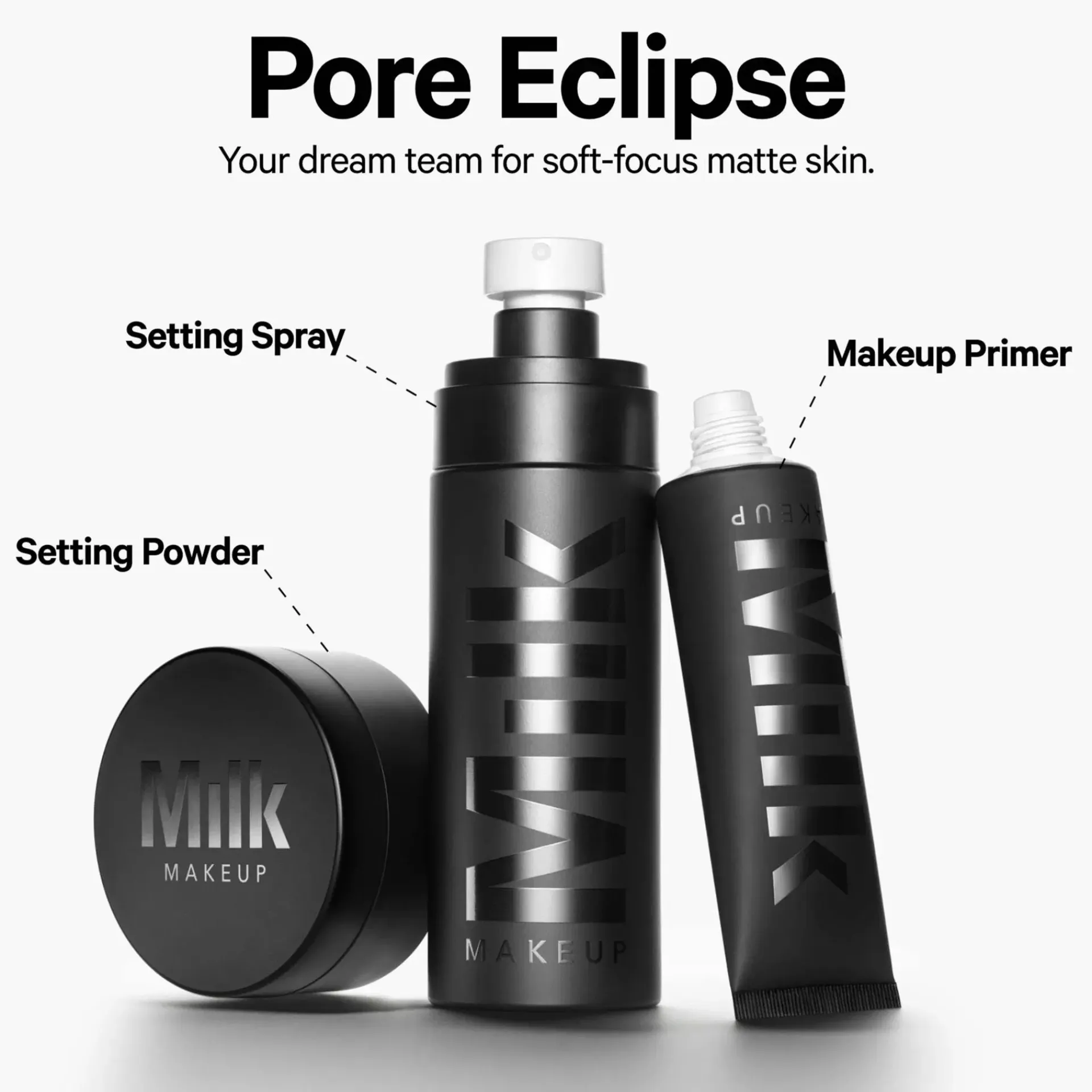 Milk Makeup Kasvomeikit<Matte Translucent Setting Powder irtopuuteri 7,65 g