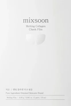 Mixsoon Korealainen Ihonhoito|Kasvojenhoito<Melting Collagen Cheek Film-kollageenifilmi10 kpl