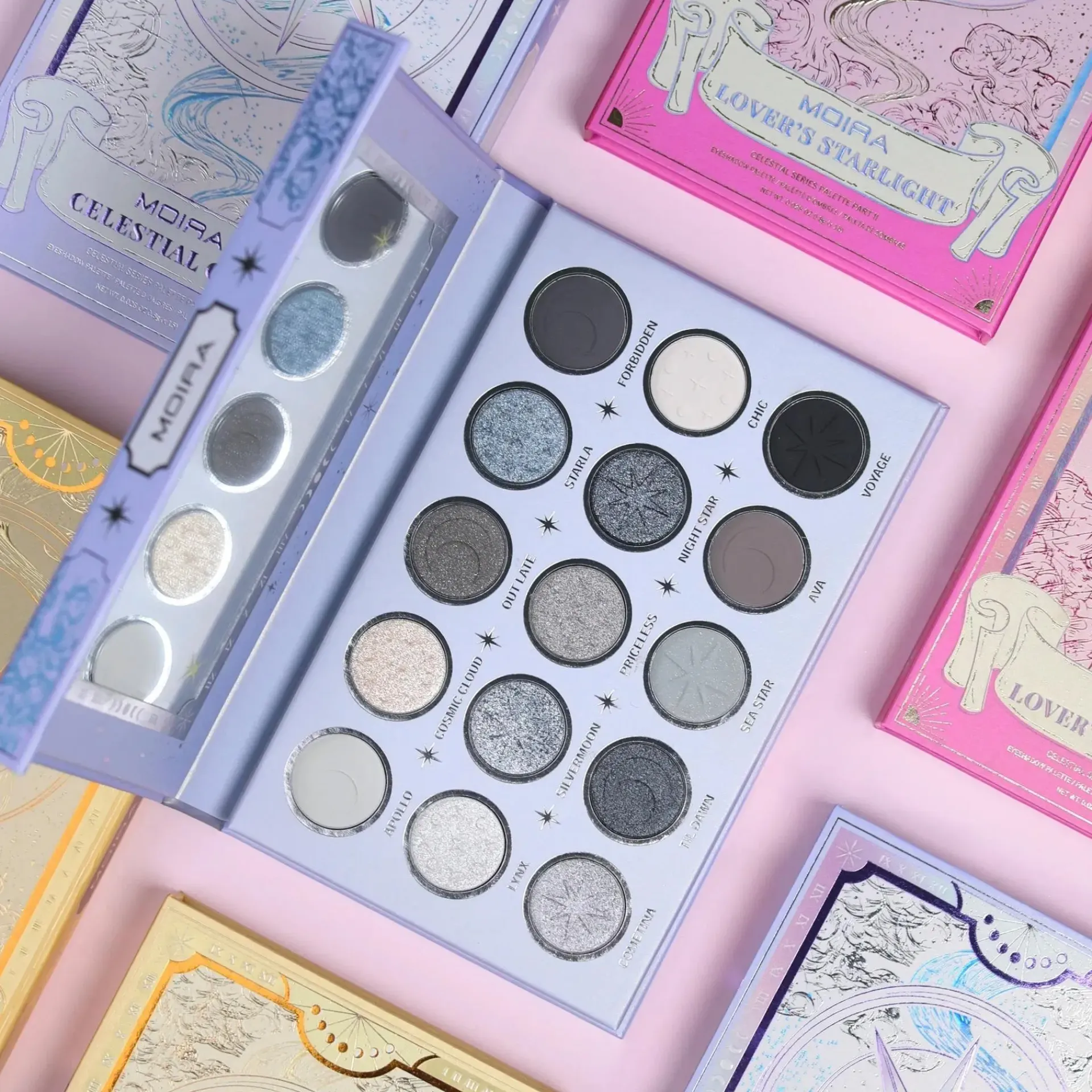 MOIRA Cosmetics Silmämeikit<MOIRA Celestial Chic Eyeshadow Palette -luomiväripaletti