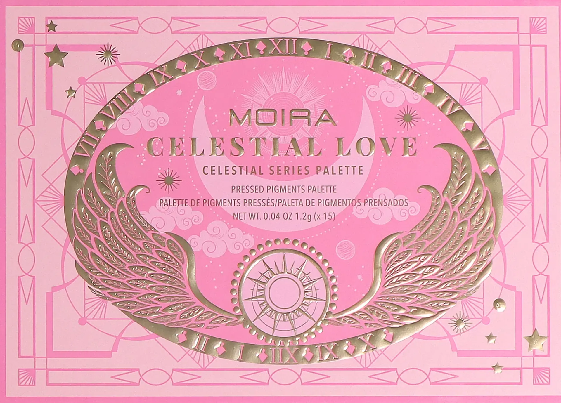 MOIRA Cosmetics Silmämeikit<MOIRA Celestial Love Pressed Pigment Palette luomiväripaletti
