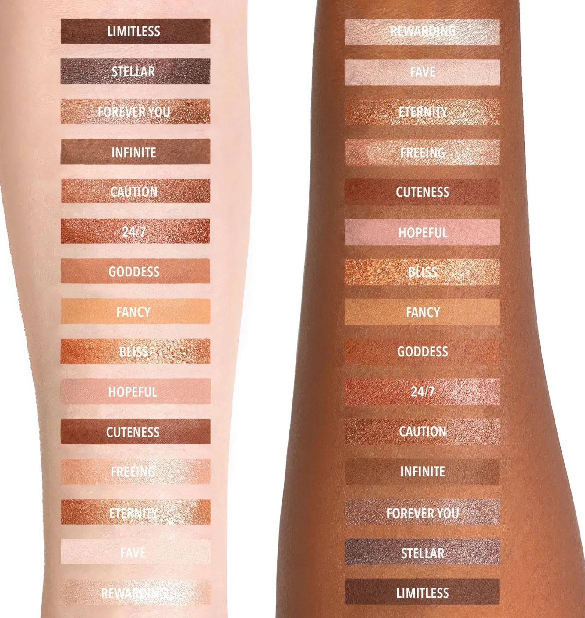 MOIRA Cosmetics Silmämeikit<MOIRA Chasing Eternity Pressed Pigment Palette luomiväripaletti