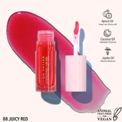 MOIRA Cosmetics Huulimeikit<MOIRA Glow Getter Hydrating Oil huuliöljy 4,6 ml