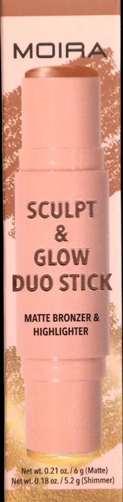 MOIRA Cosmetics Kasvomeikit<MOIRA Sculpt & Glow Duo Stick varjostus- ja korostuspuikko 6 g + 5,2 g