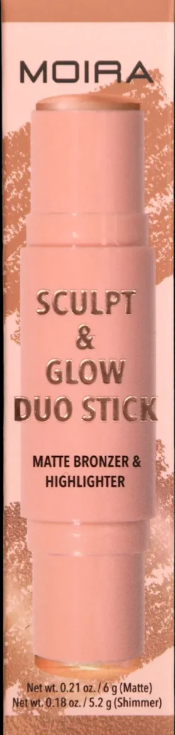 MOIRA Cosmetics Kasvomeikit<MOIRA Sculpt & Glow Duo Stick varjostus- ja korostuspuikko 6 g + 5,2 g