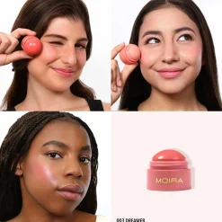 MOIRA Cosmetics Kasvomeikit<MOIRA Soft Blush Balm poskipuna