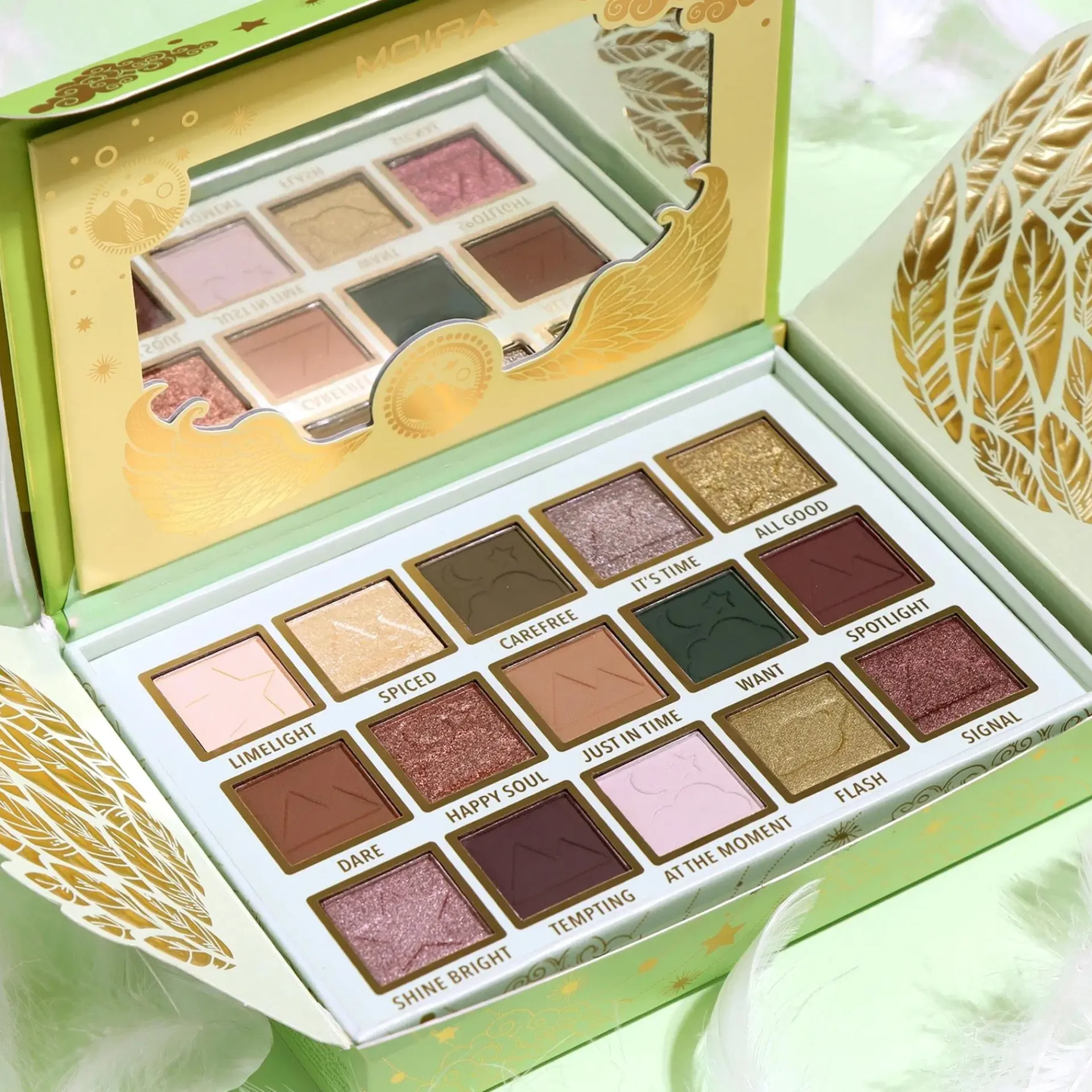 MOIRA Cosmetics Silmämeikit<MOIRA Time to Shine Pressed Pigment Palette luomiväripaletti
