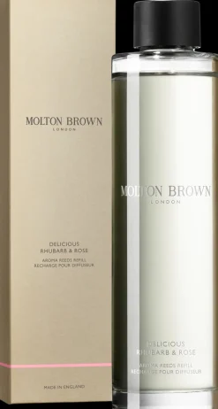 Molton Brown Hajuvedet<Delicious Rhubarb & Rose Aroma Reeds Refill tuoksutikkujen täyttöpakkaus 150 ml