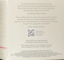 Molton Brown Vartalonhoito<Fiery Pink Pepper Perfumed Soap tuoksusaippua 150g