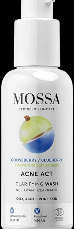 Mossa Ihohaasteet|Ihotyypit<Acne Act Puhdistusgeeli 140ml