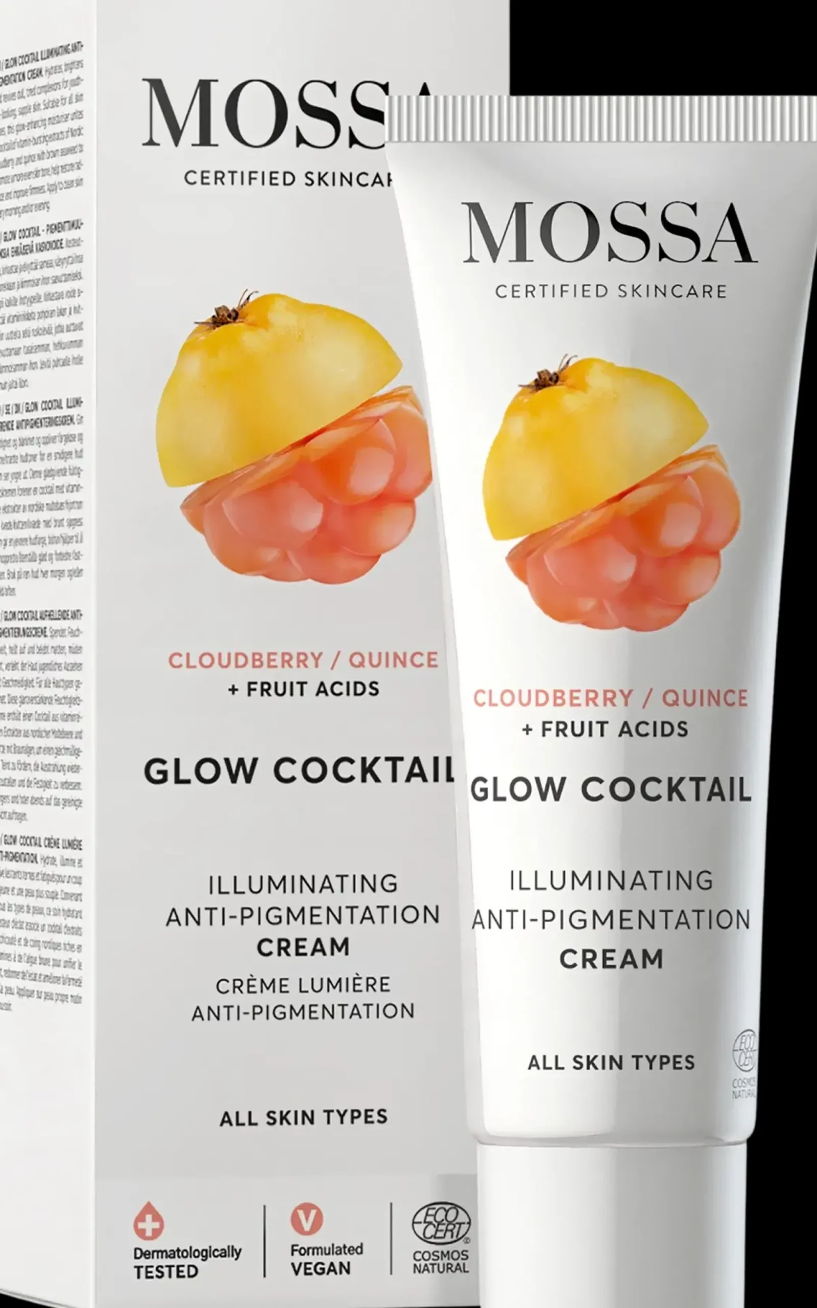 Mossa Ihotyypit|Ihonhoito<Glow Cocktail Kirkastava kasvovoide 50ml