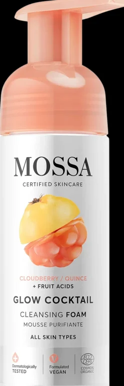 Mossa Ihotyypit|Ihonhoito<Glow Cocktail Puhdistusvaahto 150 ml