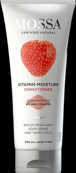 Hiukset|Hiustenhoito<Mossa 200ml hoitoaine Vitamin moisture mansikka