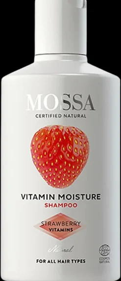 Mossa Hiukset|Shampoot<300ml Shampoo Vitamin moisture mansikka