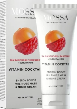 Mossa Ihonhoito|Kasvojenhoito<VITAMIN COCKTAIL Energy Boost Multi-Use naamio ja yövoide, 60ml