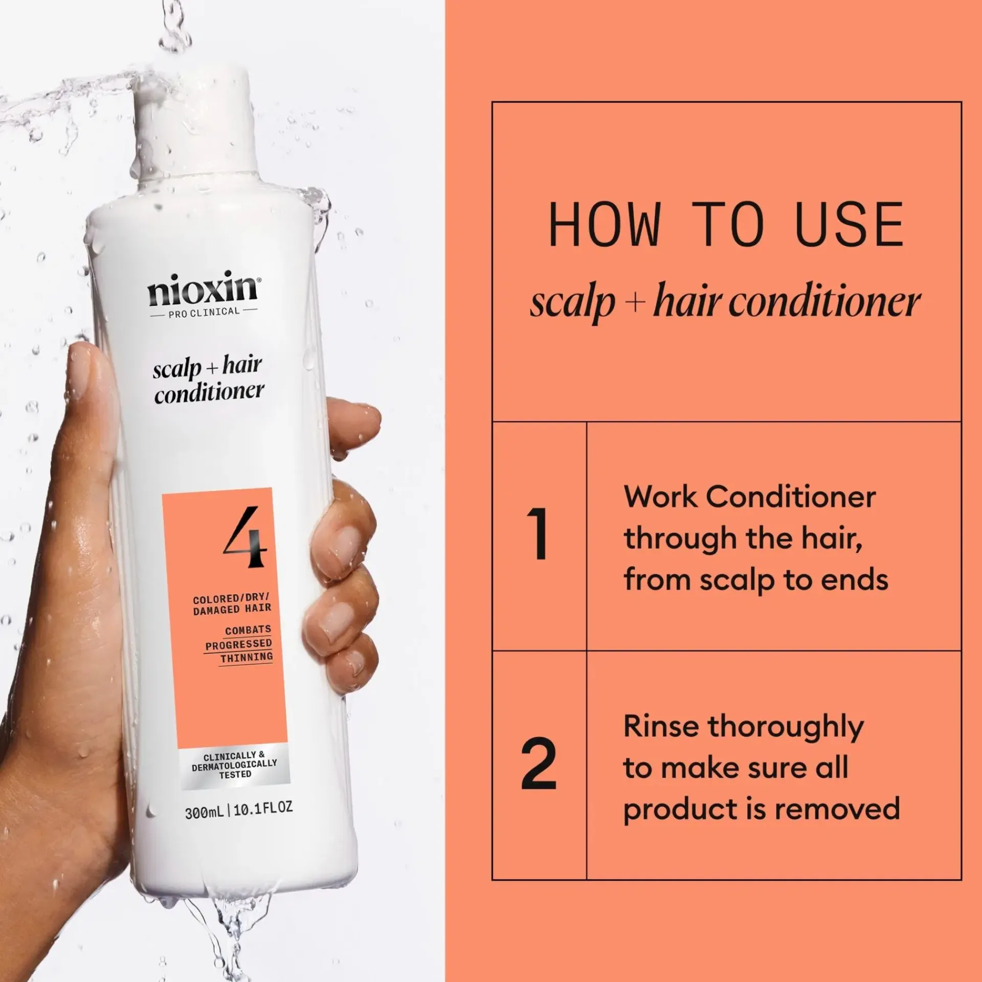 Nioxin Hiustenhoito<System 4 Conditioner hoitoaine 300 ml