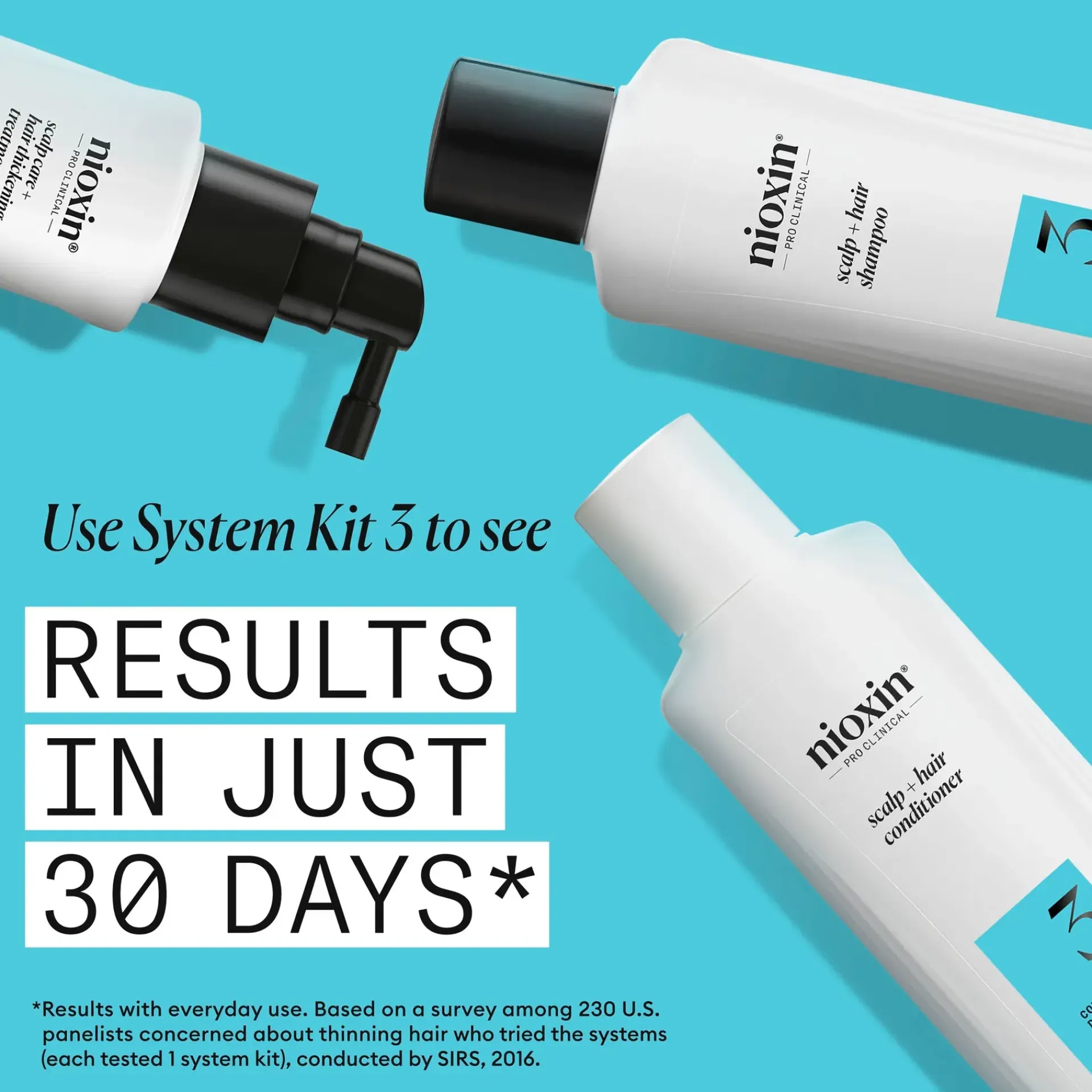 Nioxin Shampoot<System 3 Shampoo 300 ml