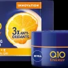NIVEA Ihonhoidon Tehoaineet|Kasvojenhoito<50 ml Q10 Energy Recharging Night Cream -yövoide
