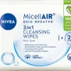 NIVEA Kasvojenhoito<25kpl 3-in-1 Micellar Cleansing Wipes -puhdistusliinat