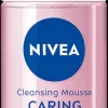 NIVEA Kasvojenhoito<150ml Caring Cleansing Mousse -puhdistusvaahto