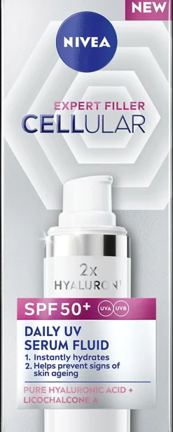 NIVEA Kasvojenhoito<30ml Cellular Expert Filler Daily UV Fluid Serum Fluid SK50 -seerumipäivävoide