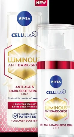 NIVEA Kasvojenhoito<30ml Cellular Luminous630 Anti-Age & Dark-Spot Serum -kasvoseerumi