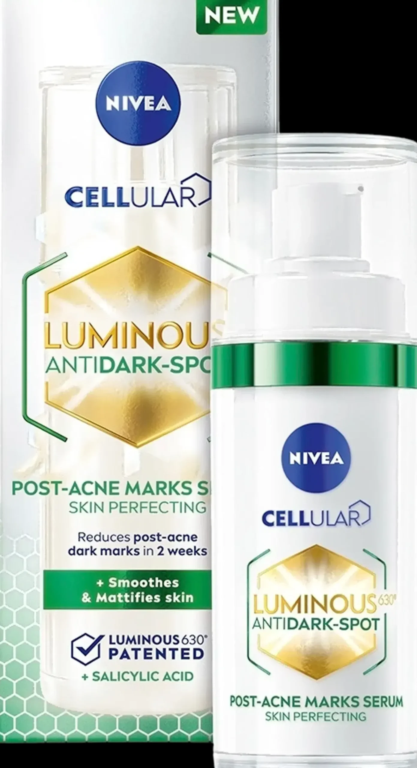 NIVEA Kasvojenhoito<30ml Cellular Luminous630 Post-Acne Marks Serum -kasvoseerumi