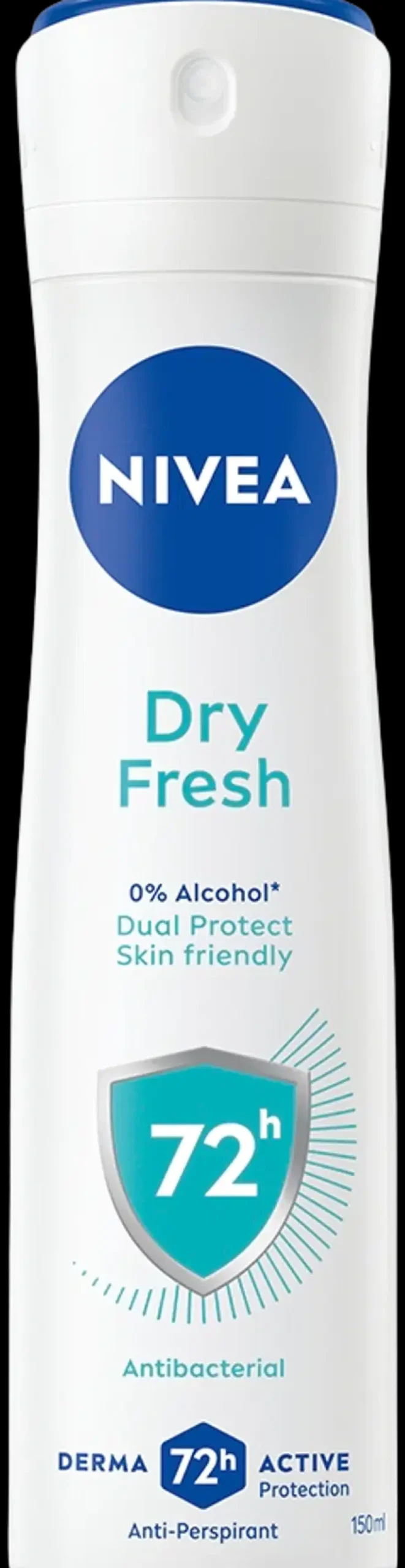 NIVEA Vartalonhoito<150ml Dry Fresh Deo Spray -antiperspirantti