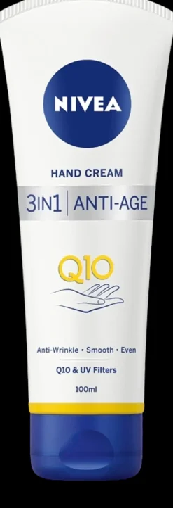 NIVEA Käsienhoito<100ml Q10 Anti-Age Hand Cream -käsivoide