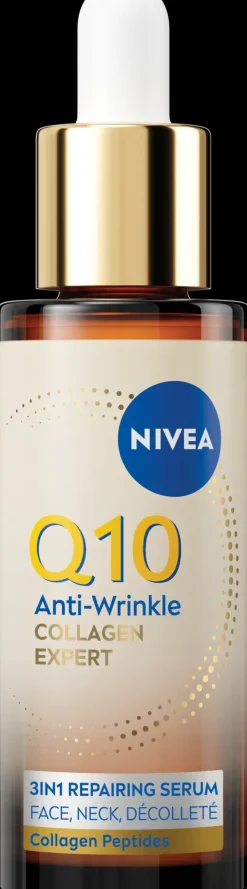 NIVEA Kasvojenhoito<30ml Q10 Anti-Wrinkle Collagen Expert 3in1 Repairing Serum -kasvoseerumi