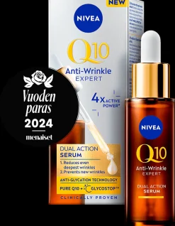 NIVEA Kasvojenhoito<30ml Q10 Anti-Wrinkle Expert Dual Action -kasvoseerumi