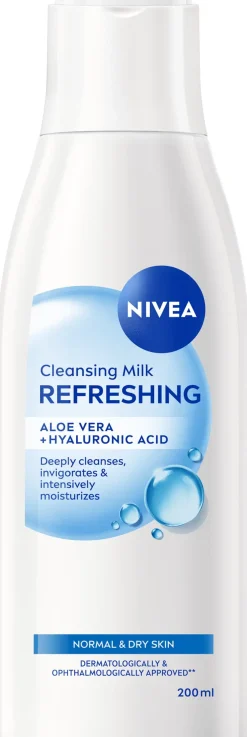 NIVEA Kasvojenhoito<200ml Refreshing Cleansing Milk -puhdistusemulsio