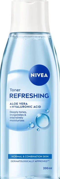 NIVEA Kasvojenhoito<200ml Refreshing Toner -kasvovesi