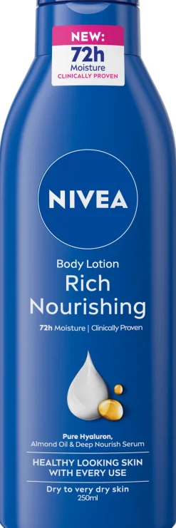 NIVEA Vartalonhoito<250ml Rich Nourishing Body Milk -vartaloemulsio