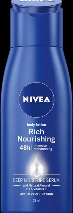 NIVEA Vartalonhoito<75ml Rich Nourishing Body Milk -vartalovoide
