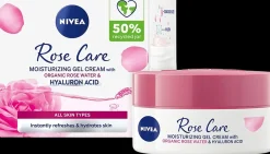 NIVEA Kasvojenhoito<50ml Rose Care Moisturizing Gel Cream -päivävoide