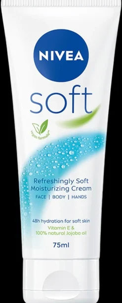 NIVEA Vartalonhoito<75ml Soft -kosteusvoide