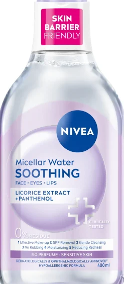 NIVEA Kasvojenhoito<400ml Soothing Micellar Water -misellivesi