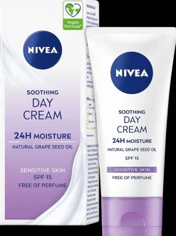 NIVEA Kasvojenhoito<50ml Soothing Sensitive Day Cream SK15 -päivävoide