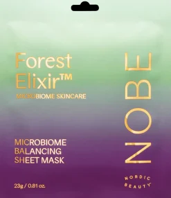 NOBE Nordic Beauty Matkakokoiset Tuotteet|Kasvojenhoito<Forest Elixir™ Microbiome Balancing Sheet Mask kangasnaamio 1 pc